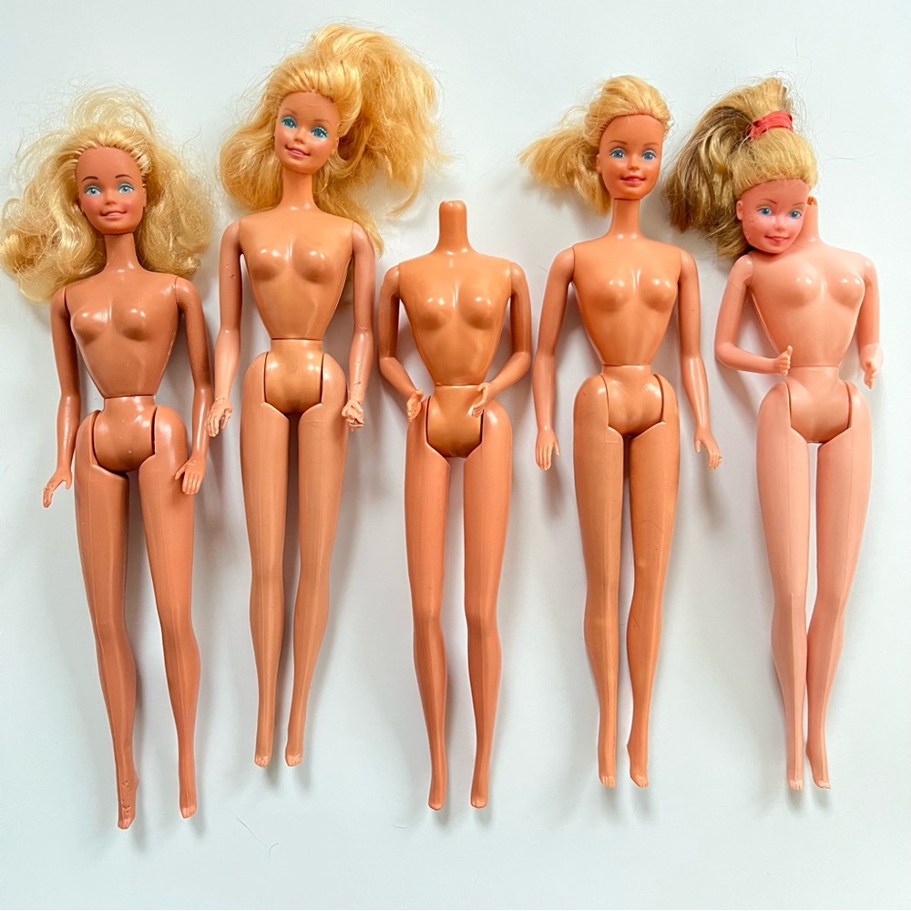 TLC/flawed vintage Barbie dolls